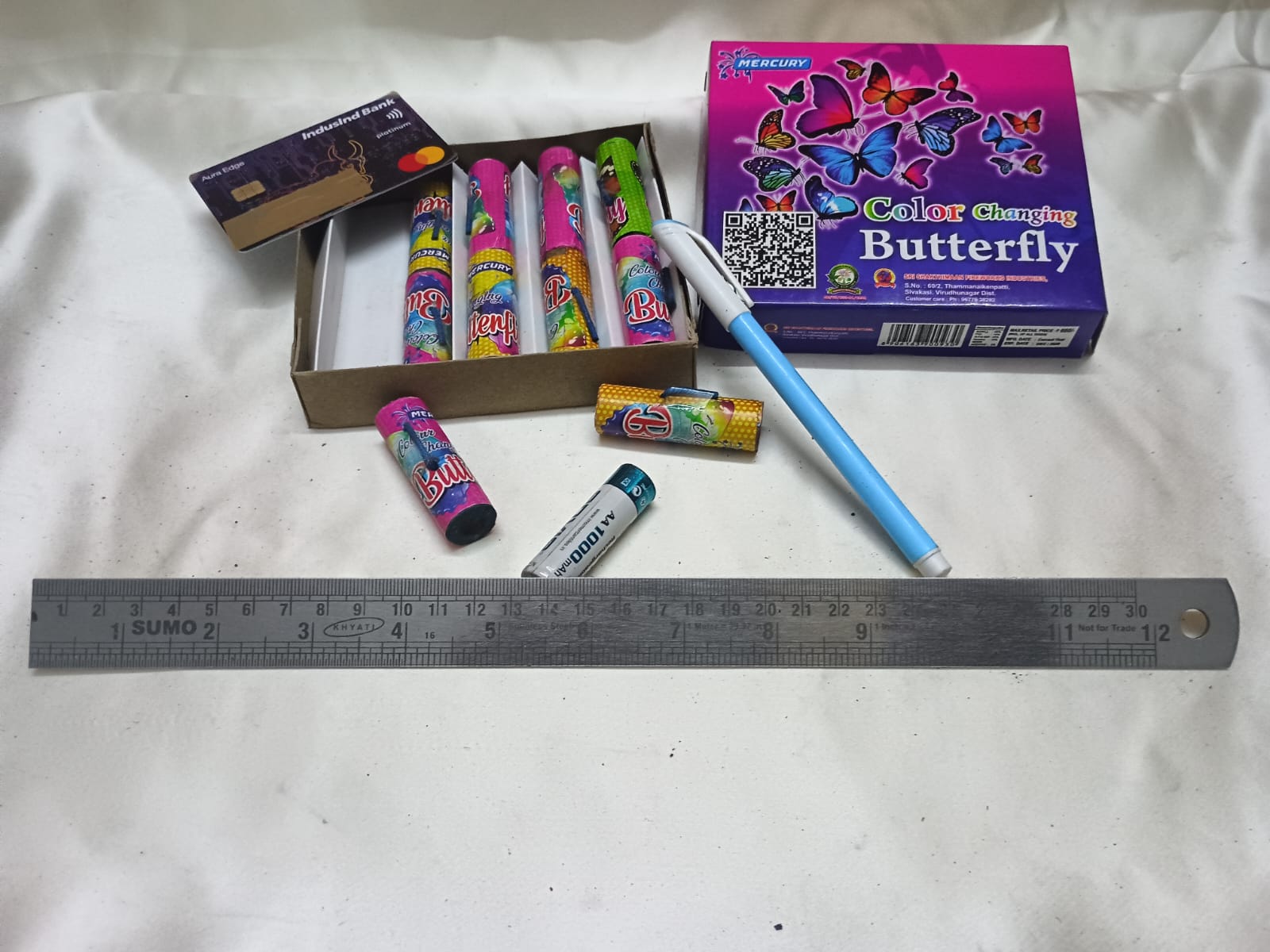 MERCURY COLOUR CHANGING BUTTER FLY